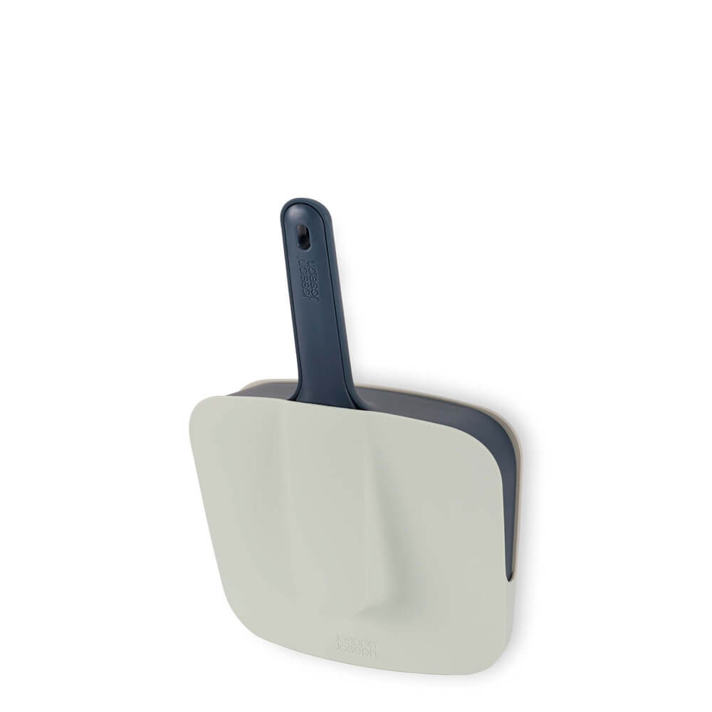 Joseph Joseph CleanStore Blue Wall-Mounted Dustpan & Brush